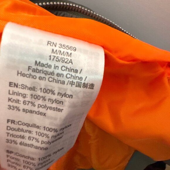 Alpha Industries L2B Long Bomber Jacket Medium Sage Green Streetwear New - Picture 13 of 16